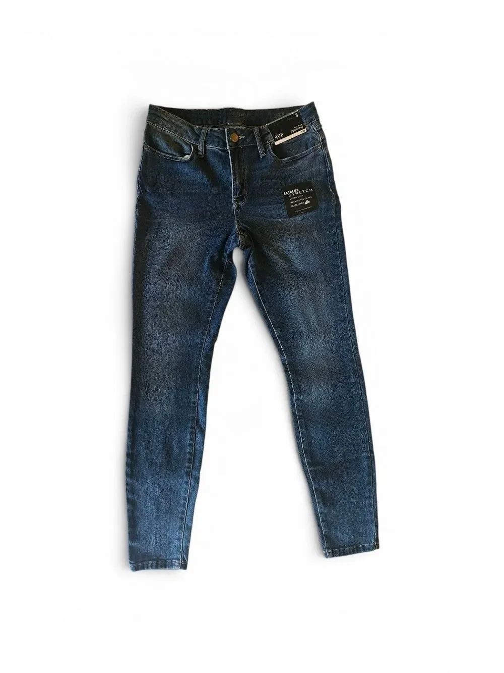 a.n.a Extreme Stretch Skinny Jeggings Dark Wash Denim Size 8 / 29